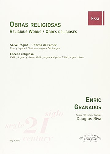 Imagen de archivo de OBRAS RELIGIOSAS a la venta por Zilis Select Books