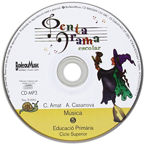 9788480208727: Pentagrama Escolar 5 - CD + Quadern d'exercicis