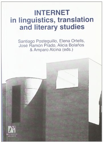 Beispielbild fr INTERNET IN LINGUISTICS, TRANSLATION AND LITERARY STUDIES zum Verkauf von Prtico [Portico]