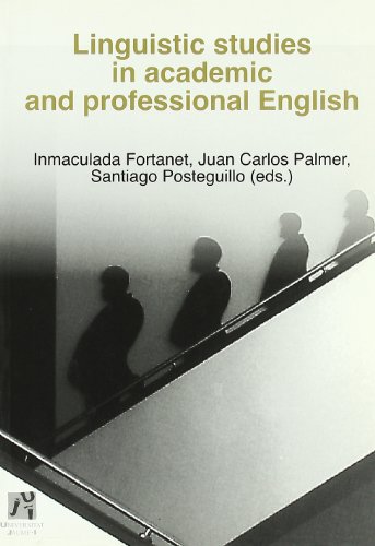 Imagen de archivo de Linguistic studies in academic and professional english a la venta por Hilando Libros