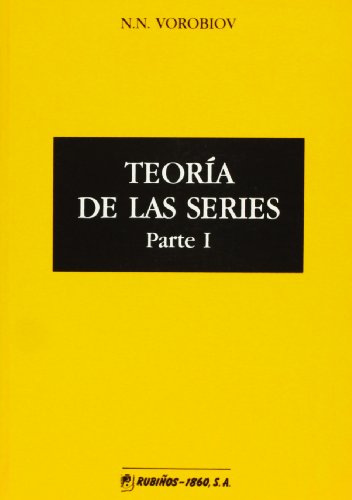 Imagen de archivo de TEORIA SERIES PARTE I. a la venta por KALAMO LIBROS, S.L.