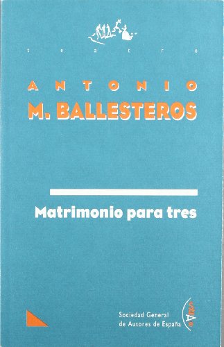Beispielbild fr Matrimonio para tres zum Verkauf von HISPANO ALEMANA Libros, lengua y cultura