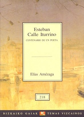 Imagen de archivo de Esteban Calle Iturrino Centenario de un poeta. a la venta por Librera Astarloa