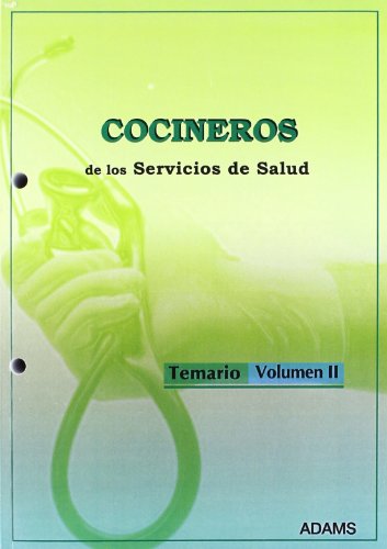 9788480619851: Cocineros, Servicios de Salud. Temario 2