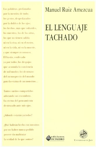 Stock image for El lenguaje tachado for sale by Agapea Libros