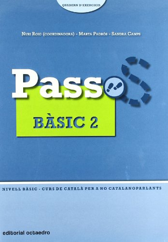 9788480638296: Passos 1. Quadern d'exercicis Bsic 2: Nivell Bsic. Curs de catal per a no catalanoparlants