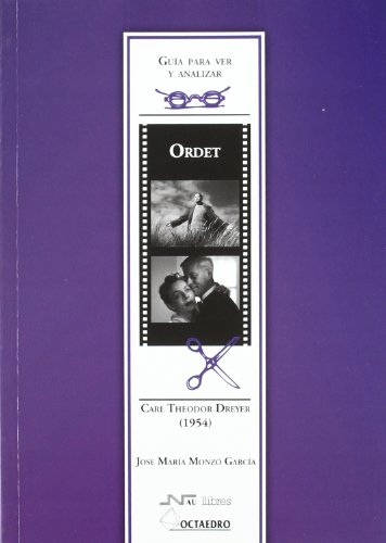 9788480639781: Gua para ver y analizar: Ordet: Carl Theodor Dreyer (1954)