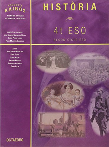 Imagen de archivo de Histria. 4t Eso: Segon Cicle Eso - 9788480639965 a la venta por Hamelyn