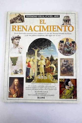 Beispielbild fr El Renacimiento - Testimonio Visual Del Arte zum Verkauf von Hamelyn
