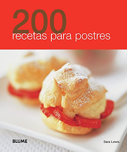 Beispielbild für 200 recetas para postres (Spanish Edition) zum Verkauf von SecondSale