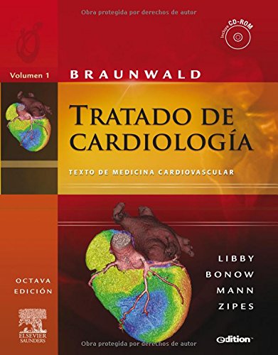 Imagen de archivo de BRAUNWALD. Tratado de cardiologa. Texto de medicina cardiovascular, 2 vols. (e-dition + CD-ROM): Texto de medicina cardiovascular (Spanish Edition) a la venta por Iridium_Books