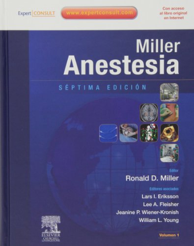 Stock image for Miller. Anestesia. 2Vol (Spanish Edition) for sale by Iridium_Books