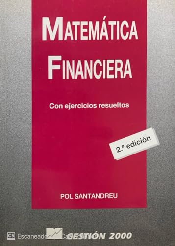 Stock image for Matemtica financiera for sale by Iridium_Books