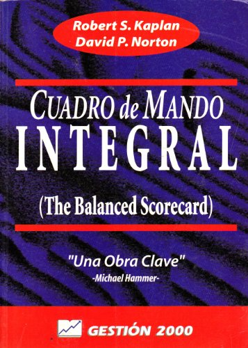 Beispielbild fr Cuadro de mando integral zum Verkauf von HPB-Red