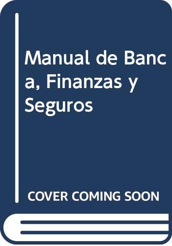 9788480881760: Manual de banca, finanzas y seguros