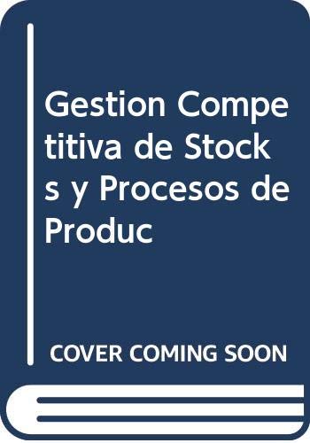 9788480882880: Gestion competitiva de stocks y procesos de produccion