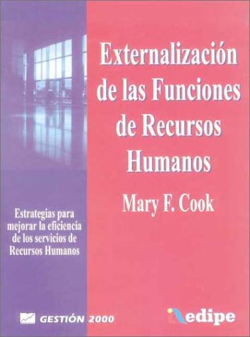 Beispielbild fr Externalizacion De Las Funciones De Recursos Humanos zum Verkauf von medimops