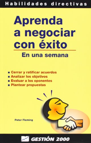 APRENDA A NEGOCIAR CON EXITO E