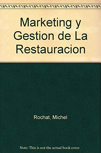 Stock image for Marketing y Gestion de la Restauracion for sale by Hamelyn
