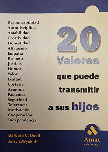 Imagen de archivo de 20 Valores Que Puede Transmitir a Sus Hijos (Spanish Edition) a la venta por Iridium_Books