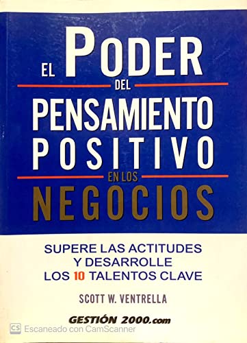 Stock image for El Poder Del Pensamiento Positivo en los Negocios. for sale by Hamelyn