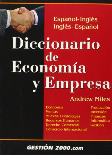 Stock image for Diccionario de economa y empresa for sale by Smith Family Bookstore Downtown