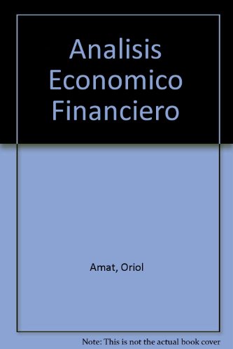 9788480887168: Analisis Economico Financiero (Spanish Edition)