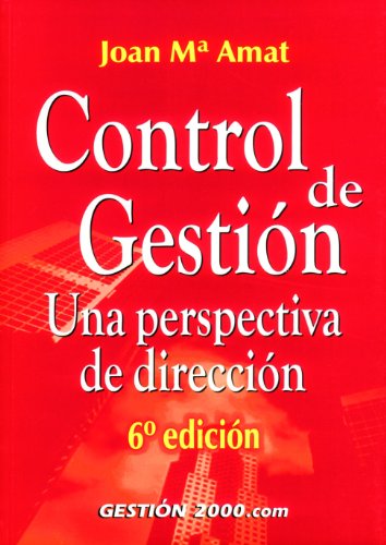 Stock image for Control de gestin Una perspectiva de direccin for sale by Iridium_Books