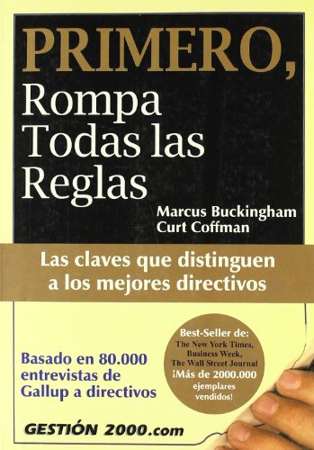 Stock image for Primero, Rompa Todas las Reglas for sale by Iridium_Books