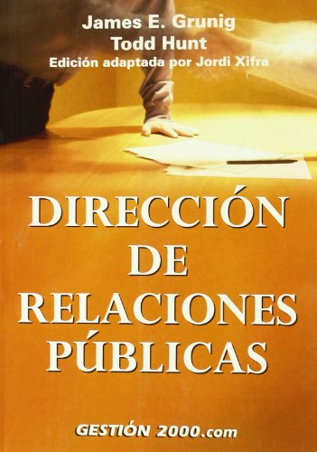 Imagen de archivo de Direccin de Relaciones Pblicas a la venta por Ammareal