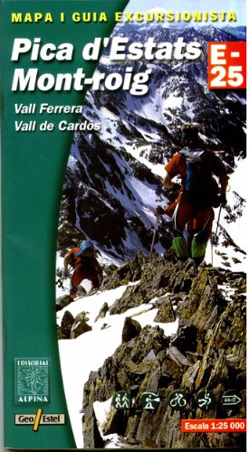 Beispielbild fr Pica d'Estats/Mont-roig Guide Map for Hikers zum Verkauf von Iridium_Books