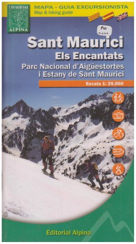 Beispielbild fr Sant Maurici, Els Encantats Map and Hiking Guide zum Verkauf von Ammareal