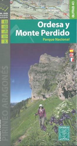 9788480905411: Parque Nacional de Ordesa y Monte Perdido. Escala 1:40.000. 2 mapas. Castellano, francs e ingls. Mapa-gua. Editorial Alpina. (Mapa Y Guia Excursionista)