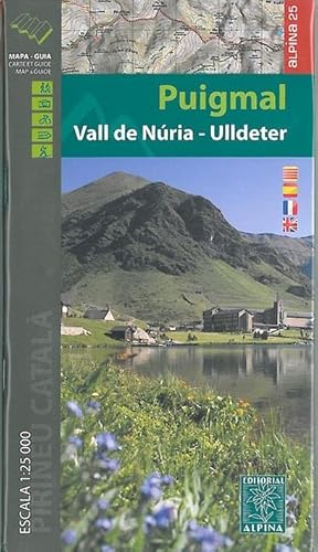 Imagen de archivo de Puigmal - Vall de Nuria - Ulldeter Wanderkarte 1 : 25 000 (Mapa Y Guia Excursionista) a la venta por medimops