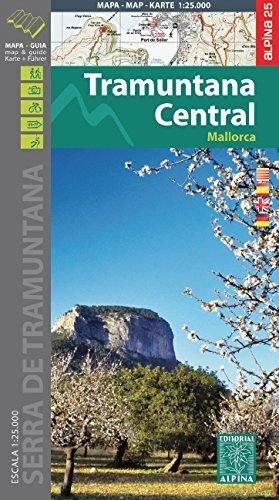 Imagen de archivo de Mallorca - Tramuntana Central GR11 Map and Hiking Guide 2015: ALPI.103-E25 a la venta por Iridium_Books