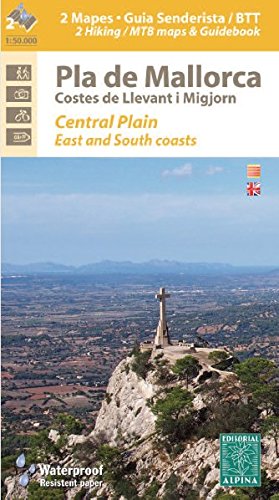 Imagen de archivo de Mallorca CentrPlainEastSouth Coast hikingMTB mapguide a la venta por PBShop.store US