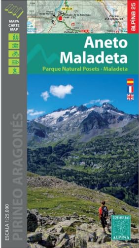 9788480908610: Aneto Maladeta - PN Posets-Maladeta 2 maps