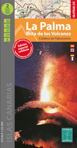 Beispielbild fr La Palma 1:25 000 LZ 2022 - 2023: Caldera de Taburiente. Ruta de los Volcanos GR 130 - GR 131 zum Verkauf von medimops