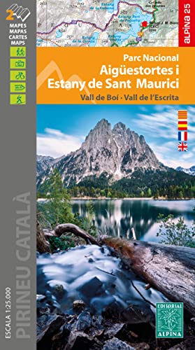 Beispielbild fr Parc National Aiguestortes i Estany de Sant Maurici 1:25000 zum Verkauf von Blackwell's
