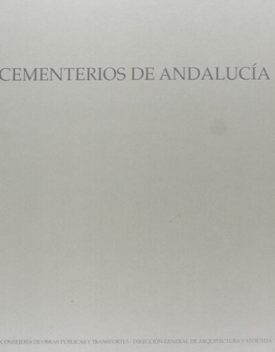 9788480950268: Cementerios de Andaluca: Arquitectura y Urbanismo