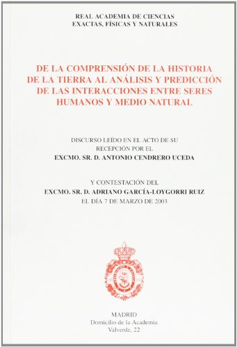 Imagen de archivo de DE LA COMPRENSION DE LA HISTORIA DE LA TIERRA AL A a la venta por Iridium_Books