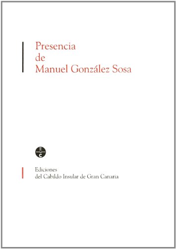 Stock image for Presencia de Manuel Gonzlez Sosa for sale by AG Library