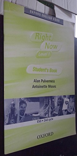 Stock image for Right Now. Level 1. Student's Book for sale by medimops