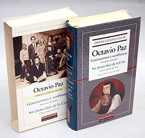 Imagen de archivo de generaciones_y_semblanzas_dominio_mexico_sor_juana_ines_de_la_cruz,_o,_las a la venta por Iridium_Books