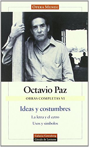 9788481092080: Ideas y costumbres: Obras completas. Vol.VI