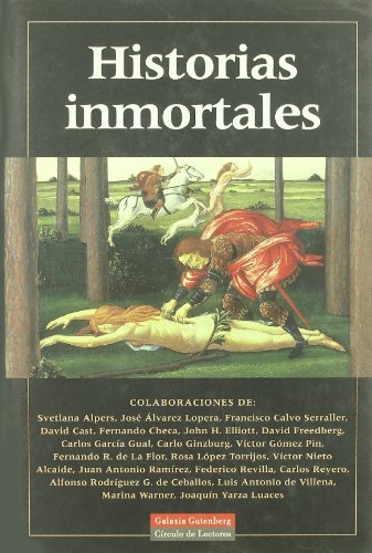 Imagen de archivo de Historias inmortales (Fundación Amigos del Museo del Prado) a la venta por Hamelyn