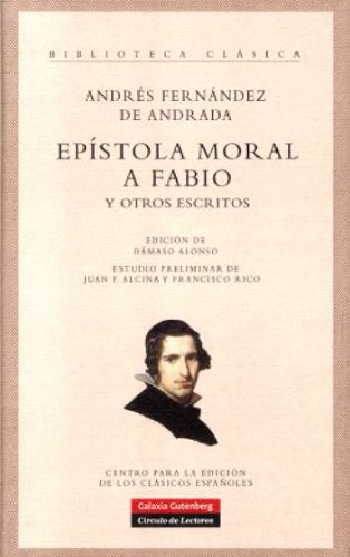 Imagen de archivo de Epstola moral a Fabio y otros escritos a la venta por Librera Prez Galds