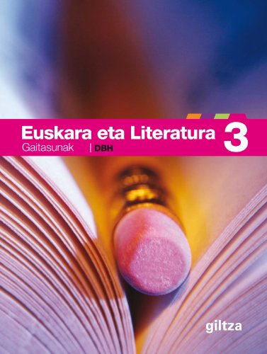 9788481189568: EUSKARA ETA LITERATURA GAITASUNAK 3