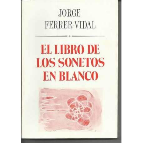 Stock image for El libro de los sonetos en blanco for sale by AG Library