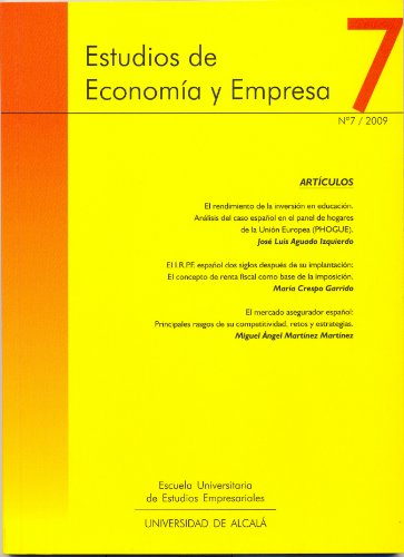 Imagen de archivo de Estudios de economia y empresa. n7/ 200 a la venta por Iridium_Books